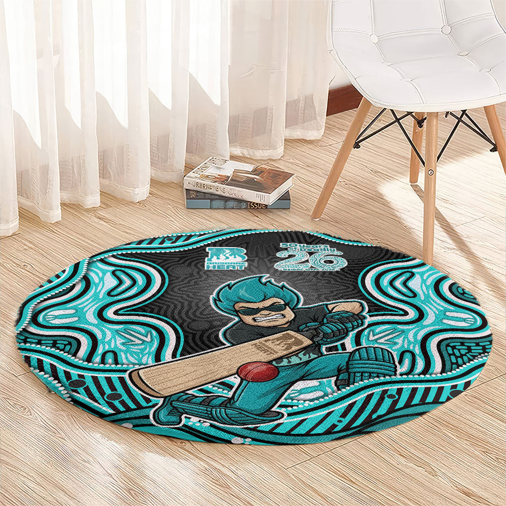 Brisbane Heat NAIDOC Week 2026 Round Carpet Aboriginal Indigenous - 50 Years of Deadly