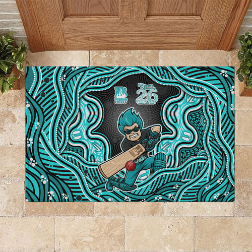 Brisbane Heat NAIDOC Week 2026 Rubber Doormat Aboriginal Indigenous - 50 Years of Deadly