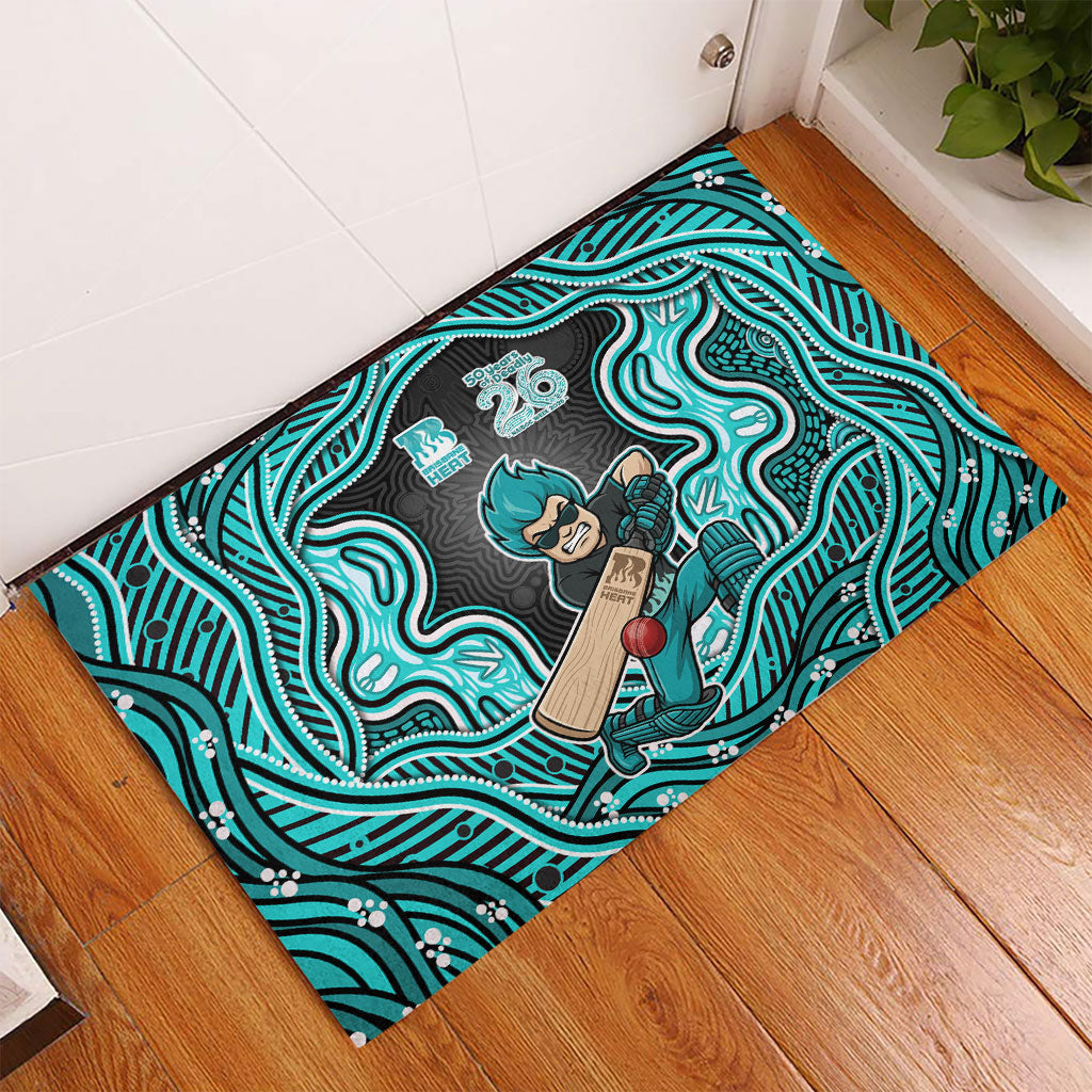 Brisbane Heat NAIDOC Week 2026 Rubber Doormat Aboriginal Indigenous - 50 Years of Deadly