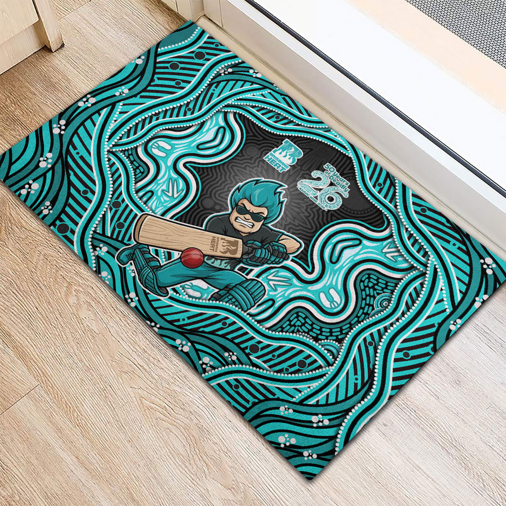 Brisbane Heat NAIDOC Week 2026 Rubber Doormat Aboriginal Indigenous - 50 Years of Deadly