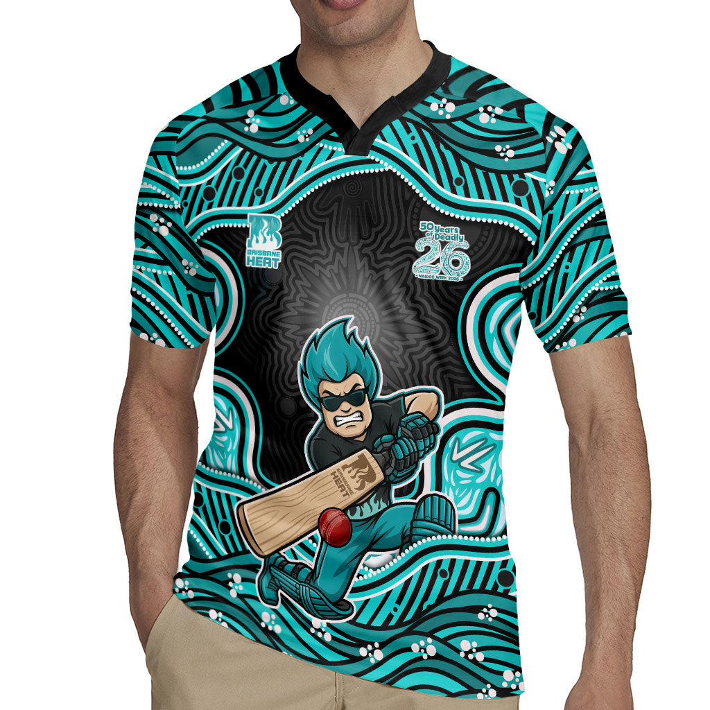 Brisbane Heat NAIDOC Week 2026 Rugby Jersey Aboriginal Indigenous - 50 Years of Deadly