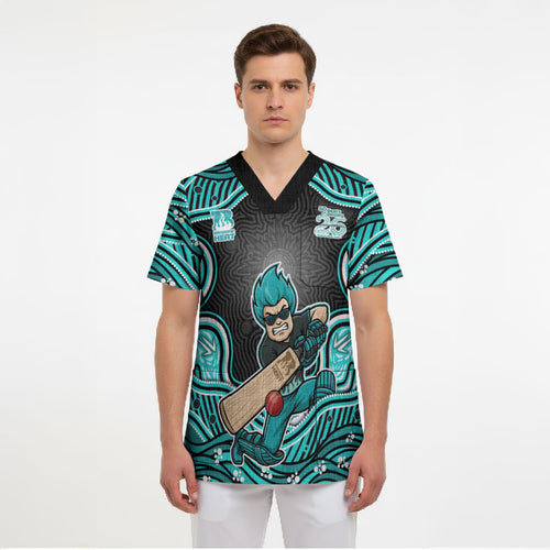Brisbane Heat NAIDOC Week 2026 Scrub Top Aboriginal Indigenous - 50 Years of Deadly