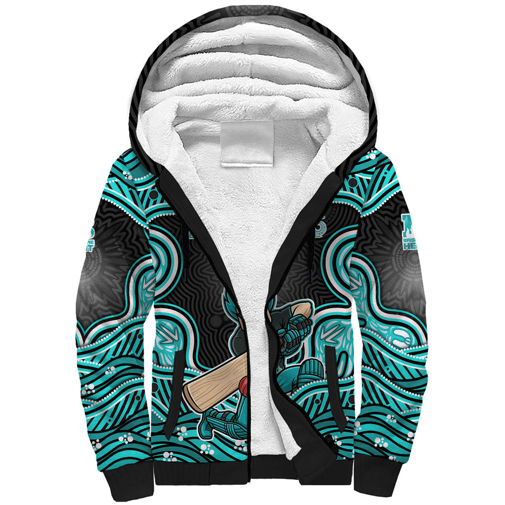 Brisbane Heat NAIDOC Week 2026 Sherpa Hoodie Aboriginal Indigenous - 50 Years of Deadly