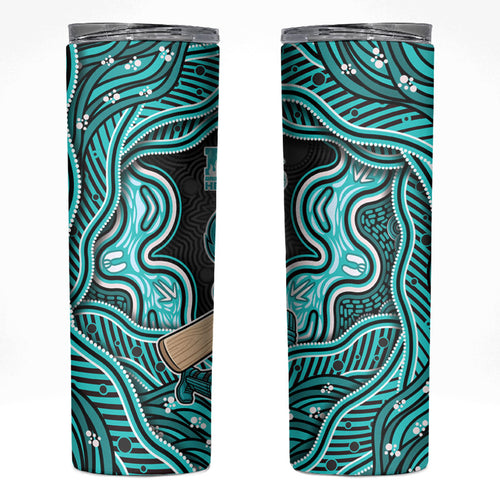 Brisbane Heat NAIDOC Week 2026 Skinny Tumbler Aboriginal Indigenous - 50 Years of Deadly