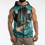 Brisbane Heat NAIDOC Week 2026 Sleeveless Zip Hoodie Aboriginal Indigenous - 50 Years of Deadly