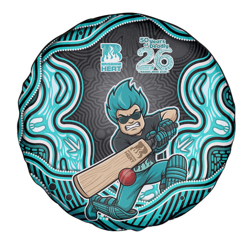 Brisbane Heat NAIDOC Week 2026 Spare Tire Cover Aboriginal Indigenous - 50 Years of Deadly
