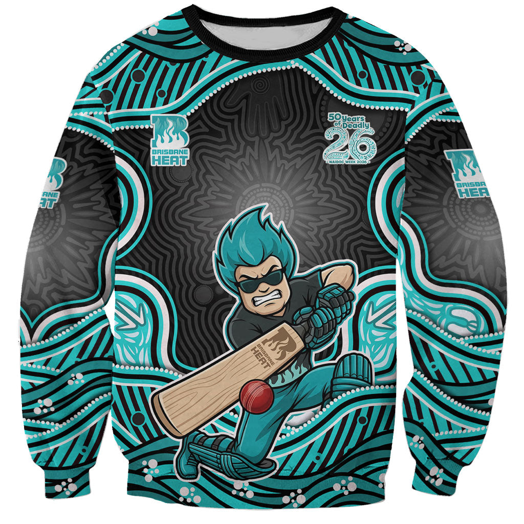 Brisbane Heat NAIDOC Week 2026 Sweatshirt Aboriginal Indigenous - 50 Years of Deadly