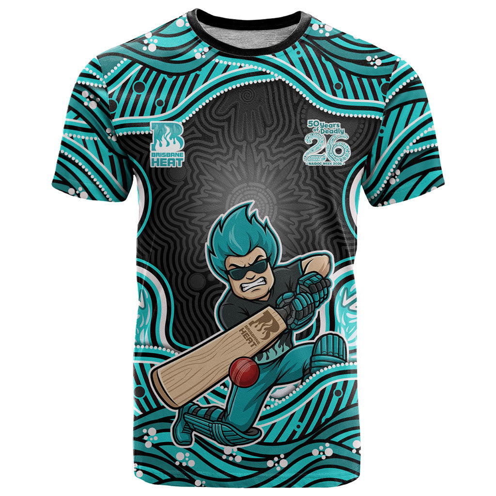 Brisbane Heat NAIDOC Week 2026 T Shirt Aboriginal Indigenous - 50 Years of Deadly