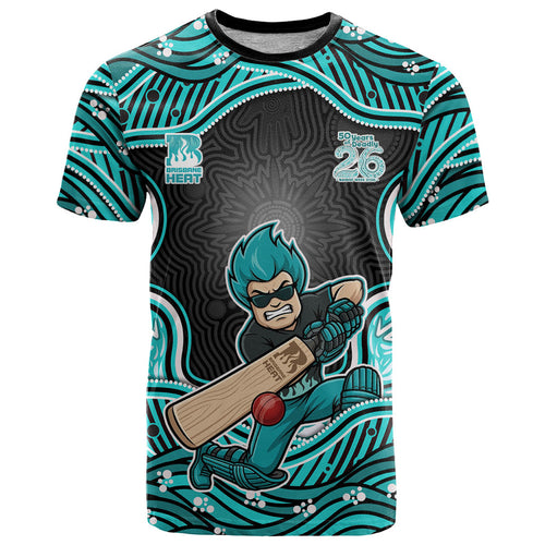 Brisbane Heat NAIDOC Week 2026 T Shirt Aboriginal Indigenous - 50 Years of Deadly