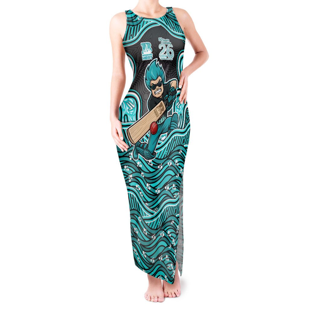 Brisbane Heat NAIDOC Week 2026 Tank Maxi Dress Aboriginal Indigenous - 50 Years of Deadly