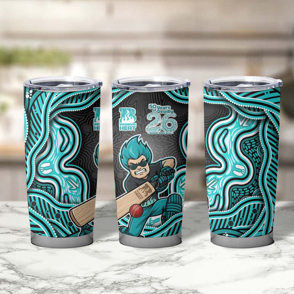 Brisbane Heat NAIDOC Week 2026 Tumbler Cup Aboriginal Indigenous - 50 Years of Deadly