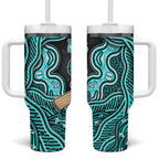 Brisbane Heat NAIDOC Week 2026 Tumbler With Handle Aboriginal Indigenous - 50 Years of Deadly