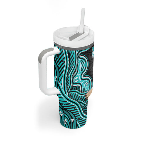 Brisbane Heat NAIDOC Week 2026 Tumbler With Handle Aboriginal Indigenous - 50 Years of Deadly