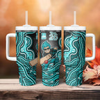 Brisbane Heat NAIDOC Week 2026 Tumbler With Handle Aboriginal Indigenous - 50 Years of Deadly