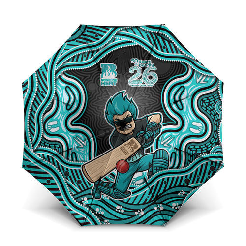 Brisbane Heat NAIDOC Week 2026 Umbrella Aboriginal Indigenous - 50 Years of Deadly