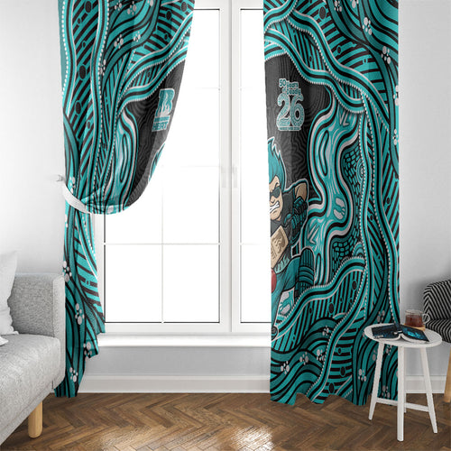 Brisbane Heat NAIDOC Week 2026 Window Curtain Aboriginal Indigenous - 50 Years of Deadly