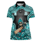 Brisbane Heat NAIDOC Week 2026 Women Polo Shirt Aboriginal Indigenous - 50 Years of Deadly