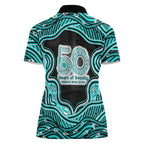 Brisbane Heat NAIDOC Week 2026 Women Polo Shirt Aboriginal Indigenous - 50 Years of Deadly