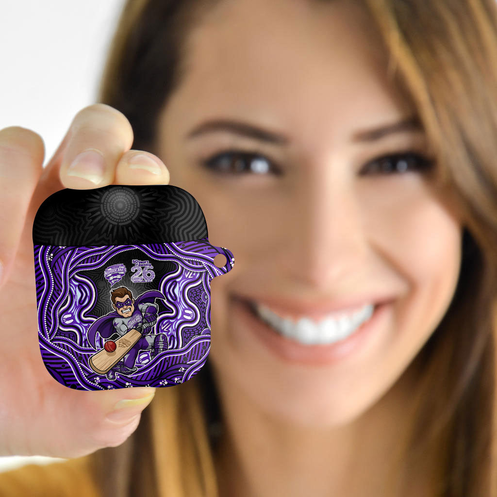 Hobart Hurricanes NAIDOC Week 2026 AirPods Case Aboriginal Indigenous - 50 Years of Deadly