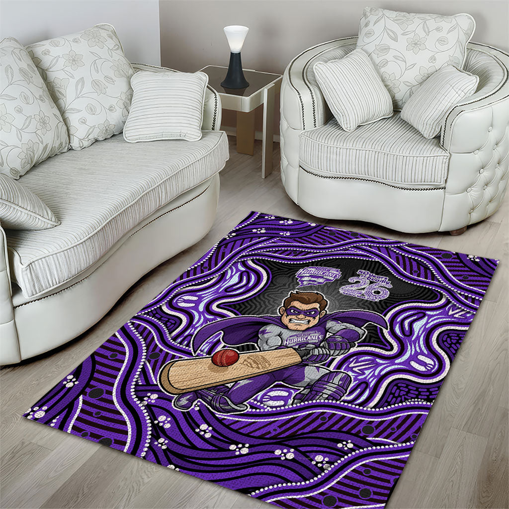 Hobart Hurricanes NAIDOC Week 2026 Area Rug Aboriginal Indigenous - 50 Years of Deadly