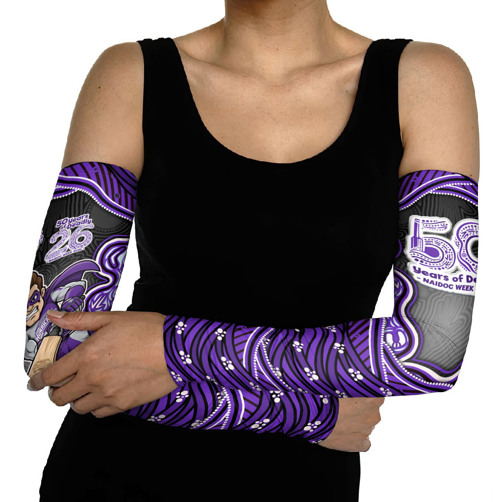 Hobart Hurricanes NAIDOC Week 2026 Arm Sleeves Aboriginal Indigenous - 50 Years of Deadly