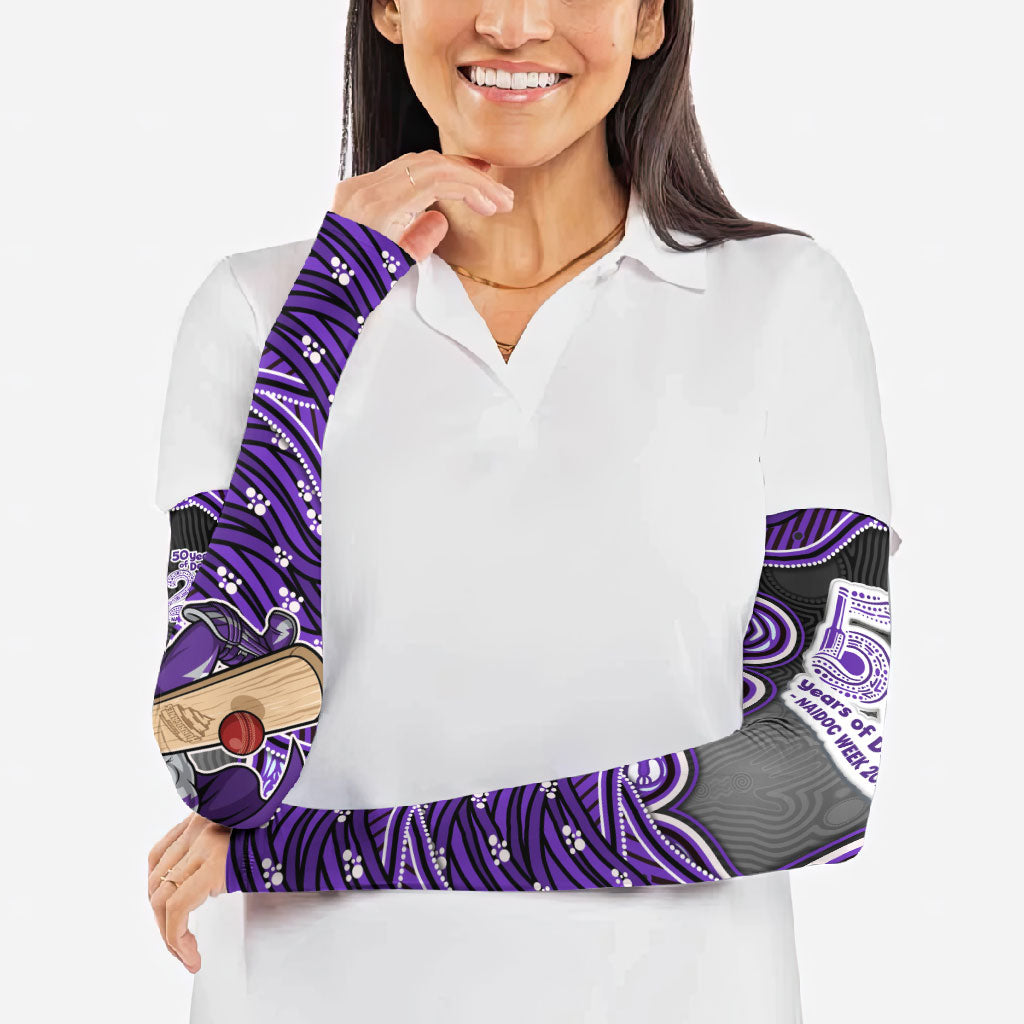 Hobart Hurricanes NAIDOC Week 2026 Arm Sleeves Aboriginal Indigenous - 50 Years of Deadly
