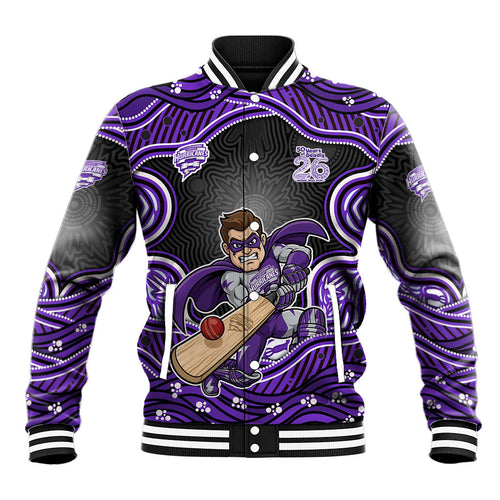 Hobart Hurricanes NAIDOC Week 2026 Baseball Jacket Aboriginal Indigenous - 50 Years of Deadly