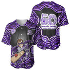 Hobart Hurricanes NAIDOC Week 2026 Baseball Jersey Aboriginal Indigenous - 50 Years of Deadly