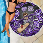 Hobart Hurricanes NAIDOC Week 2026 Beach Blanket Aboriginal Indigenous - 50 Years of Deadly