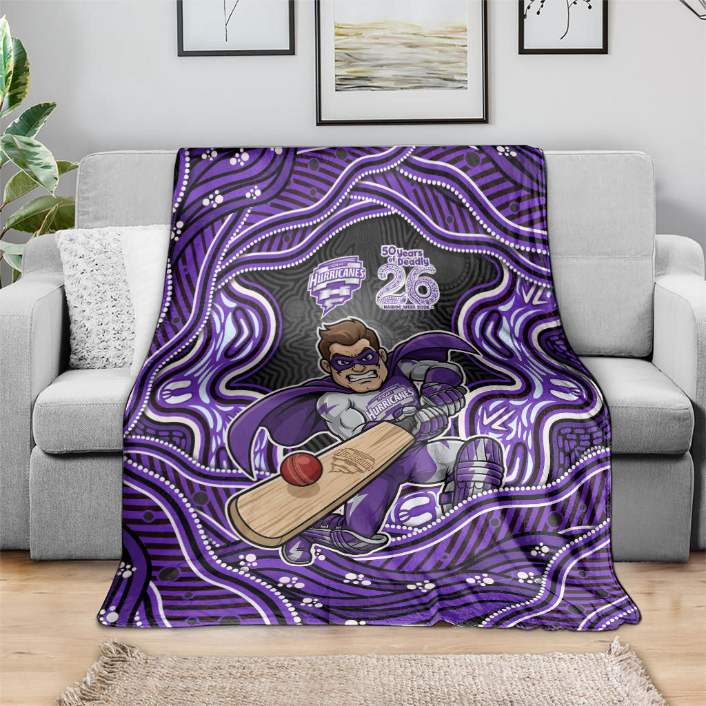 Hobart Hurricanes NAIDOC Week 2026 Blanket Aboriginal Indigenous - 50 Years of Deadly