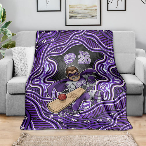 Hobart Hurricanes NAIDOC Week 2026 Blanket Aboriginal Indigenous - 50 Years of Deadly