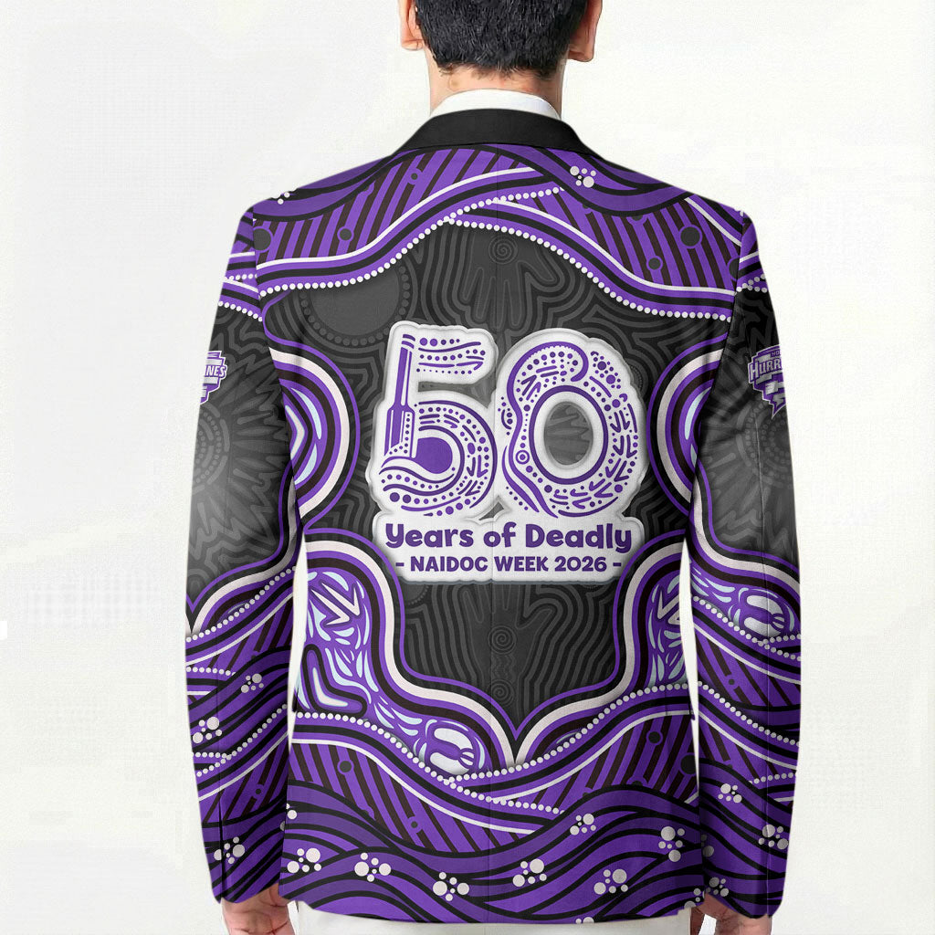 Hobart Hurricanes NAIDOC Week 2026 Blazer Aboriginal Indigenous - 50 Years of Deadly