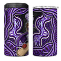 Hobart Hurricanes NAIDOC Week 2026 4 in 1 Can Cooler Tumbler Aboriginal Indigenous - 50 Years of Deadly