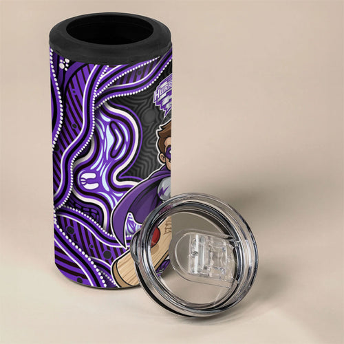 Hobart Hurricanes NAIDOC Week 2026 4 in 1 Can Cooler Tumbler Aboriginal Indigenous - 50 Years of Deadly