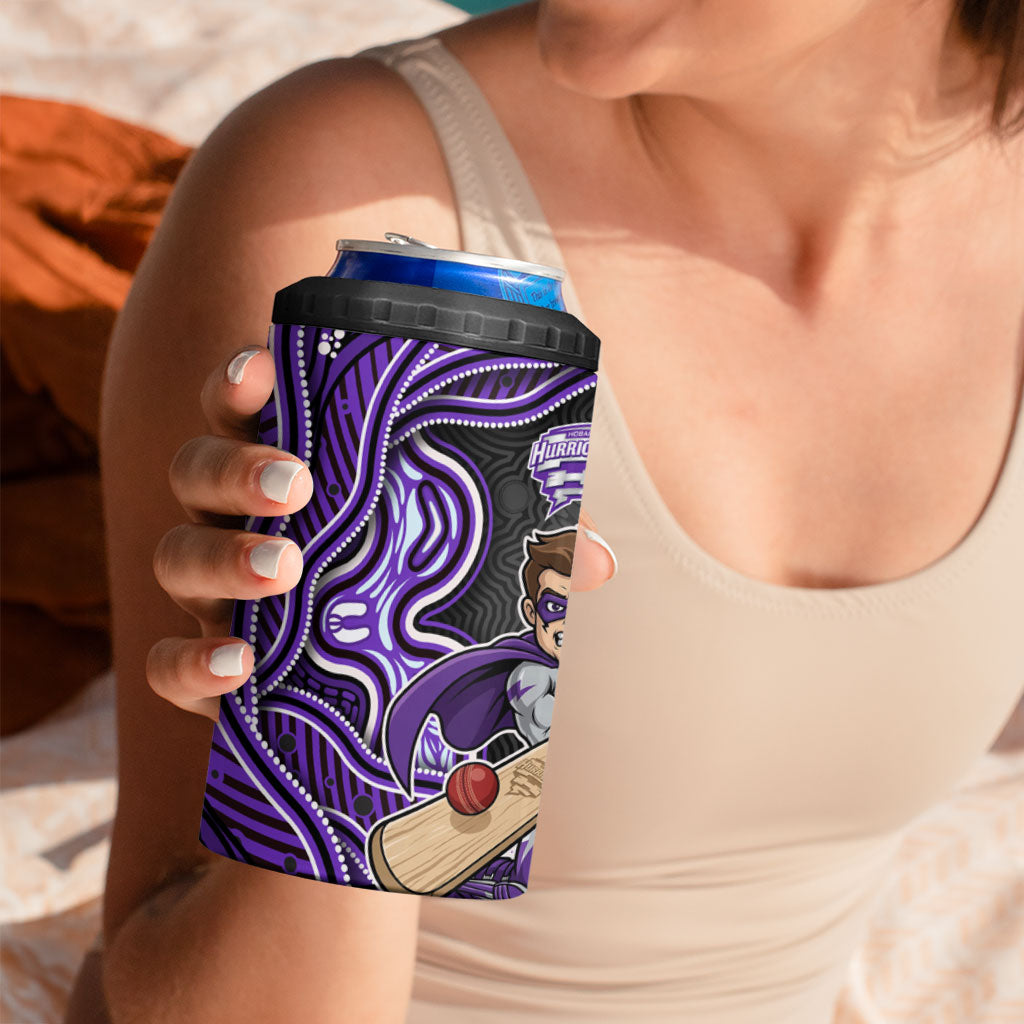 Hobart Hurricanes NAIDOC Week 2026 4 in 1 Can Cooler Tumbler Aboriginal Indigenous - 50 Years of Deadly