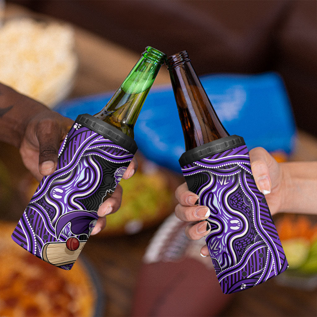 Hobart Hurricanes NAIDOC Week 2026 4 in 1 Can Cooler Tumbler Aboriginal Indigenous - 50 Years of Deadly