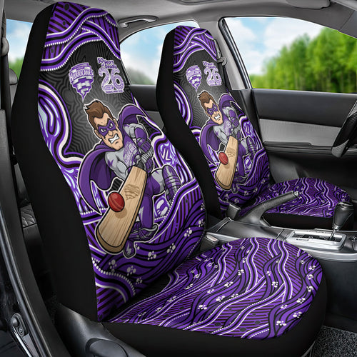 Hobart Hurricanes NAIDOC Week 2026 Car Seat Cover Aboriginal Indigenous - 50 Years of Deadly