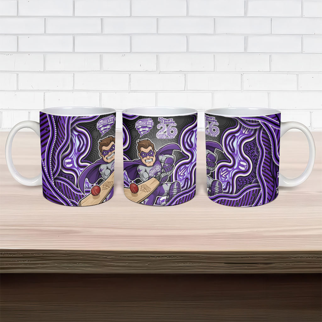 Hobart Hurricanes NAIDOC Week 2026 Ceramic Mug Aboriginal Indigenous - 50 Years of Deadly