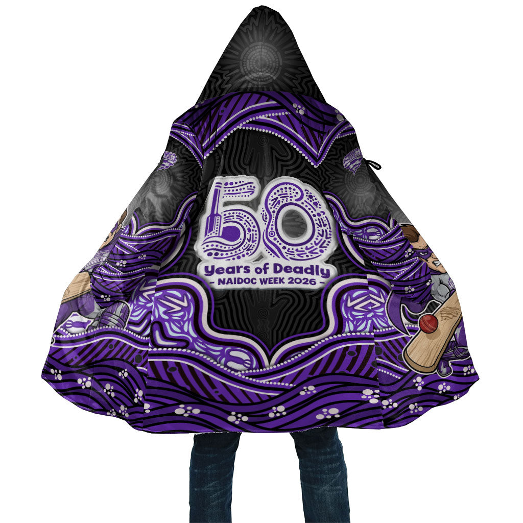 Hobart Hurricanes NAIDOC Week 2026 Cloak Aboriginal Indigenous - 50 Years of Deadly