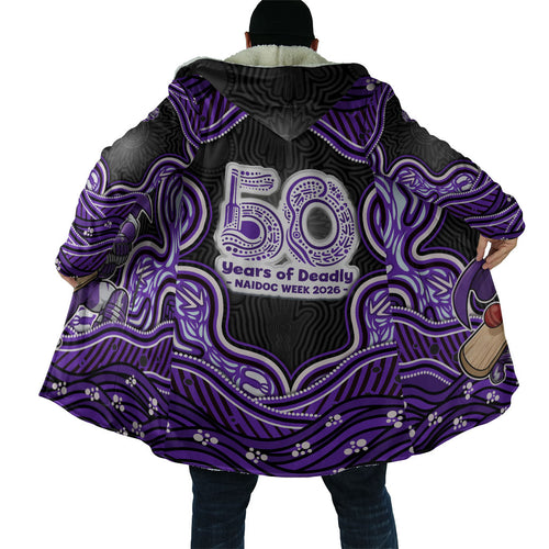 Hobart Hurricanes NAIDOC Week 2026 Cloak Aboriginal Indigenous - 50 Years of Deadly