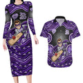 Hobart Hurricanes NAIDOC Week 2026 Couples Matching Long Sleeve Bodycon Dress and Hawaiian Shirt Aboriginal Indigenous - 50 Years of Deadly