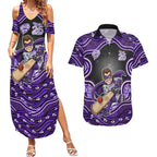 Hobart Hurricanes NAIDOC Week 2026 Couples Matching Summer Maxi Dress and Hawaiian Shirt Aboriginal Indigenous - 50 Years of Deadly
