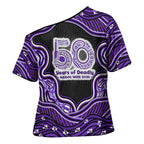Hobart Hurricanes NAIDOC Week 2026 Cross Shoulder Shirt Aboriginal Indigenous - 50 Years of Deadly