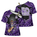 Hobart Hurricanes NAIDOC Week 2026 Cross Shoulder Shirt Aboriginal Indigenous - 50 Years of Deadly