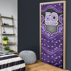 Hobart Hurricanes NAIDOC Week 2026 Door Cover Aboriginal Indigenous - 50 Years of Deadly