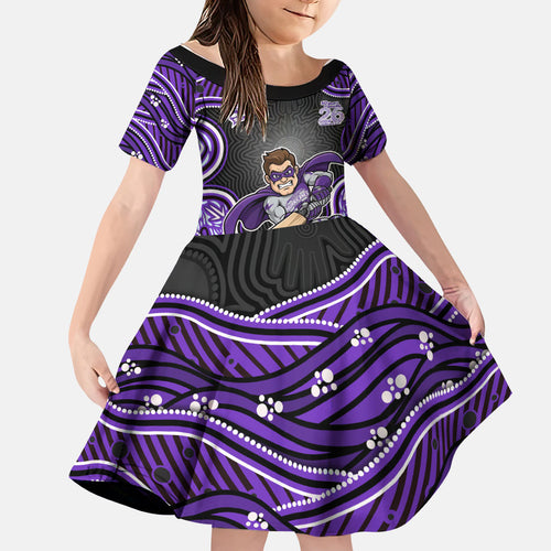 Hobart Hurricanes NAIDOC Week 2026 Family Matching Long Sleeve Bodycon Dress and Hawaiian Shirt Aboriginal Indigenous - 50 Years of Deadly