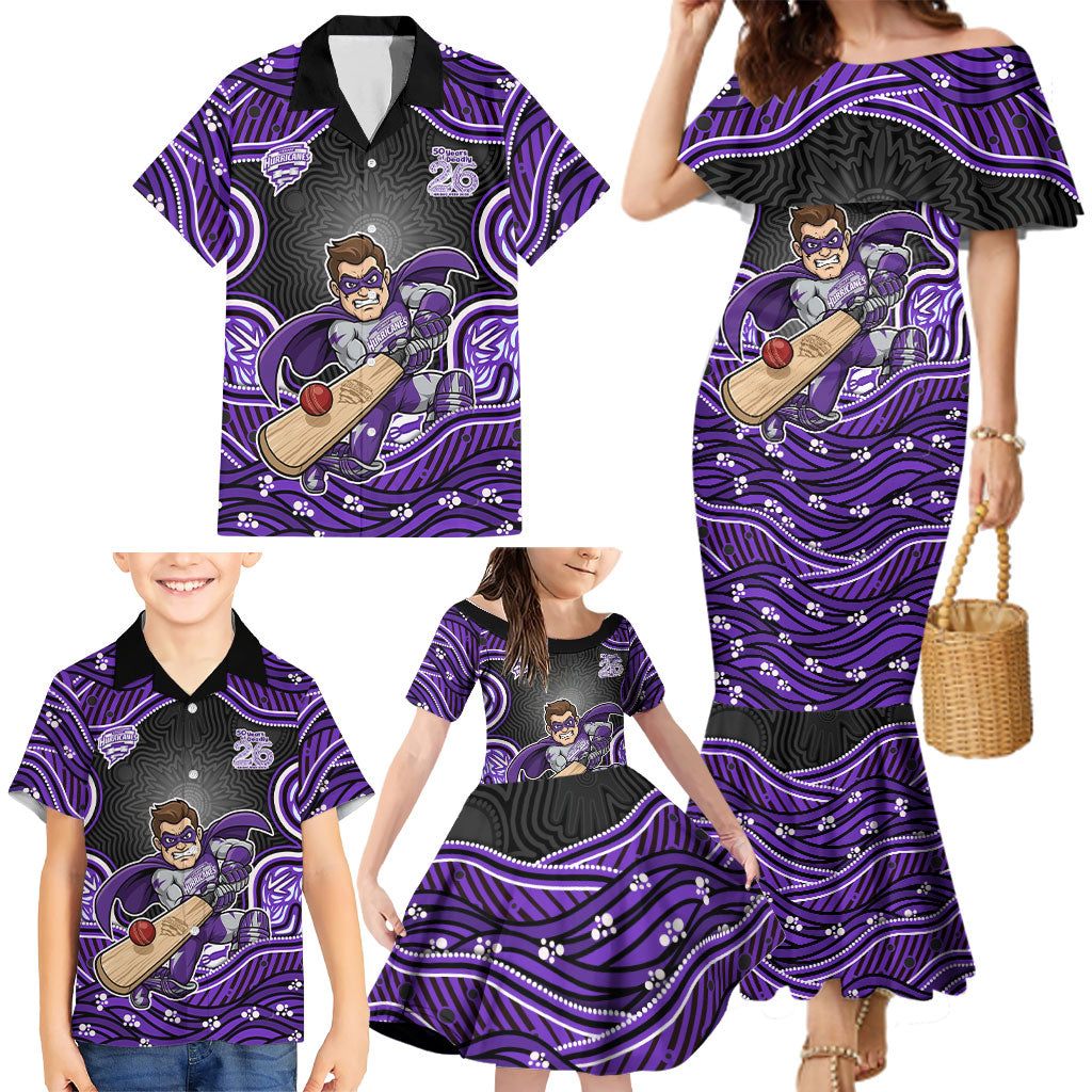 Hobart Hurricanes NAIDOC Week 2026 Family Matching Mermaid Dress and Hawaiian Shirt Aboriginal Indigenous - 50 Years of Deadly
