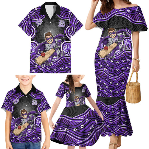 Hobart Hurricanes NAIDOC Week 2026 Family Matching Mermaid Dress and Hawaiian Shirt Aboriginal Indigenous - 50 Years of Deadly