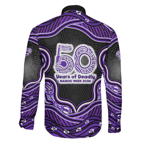 Hobart Hurricanes NAIDOC Week 2026 Family Matching Puletasi and Hawaiian Shirt Aboriginal Indigenous - 50 Years of Deadly