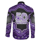 Hobart Hurricanes NAIDOC Week 2026 Family Matching Short Sleeve Bodycon Dress and Hawaiian Shirt Aboriginal Indigenous - 50 Years of Deadly